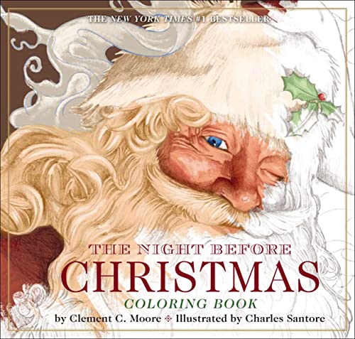 9781604336832: The Night Before Christmas Coloring Book: The Classic Edition, The New York Times Bestseller (Christmas Activities, Gifts for Kids, Family Traditions, Christmas Books)