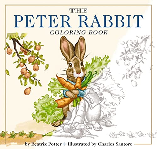 Stock image for The Peter Rabbit Coloring Book: The Classic Edition Coloring Book for sale by Off The Shelf