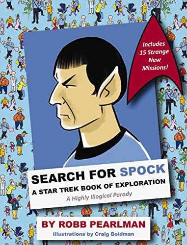 9781604337341: Search for Spock: A Star Trek Book of Exploration: A Highly Illogical Search and Find Parody (Star Trek Fan Book, Trekkies, Activity Books, Humor Gift Book)