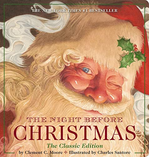 Stock image for The Night Before Christmas Oversized Padded Board Book: The Classic Edition, The New York Times Bestseller (Christmas Book, Holiday Traditions, Kids . for Christmas) (Oversized Padded Board Books) for sale by Zoom Books Company