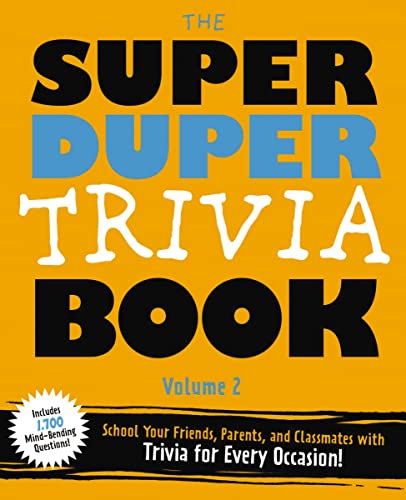 Imagen de archivo de The Super Duper Trivia Book (Volume 2) (Paperback) a la venta por Grand Eagle Retail