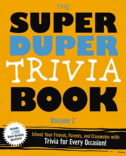 Stock image for The Super Duper Trivia Book Volume 2 for sale by Lakeside Books