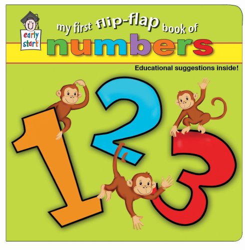 9781604360073: My First Flip-Flap Book of Numbers