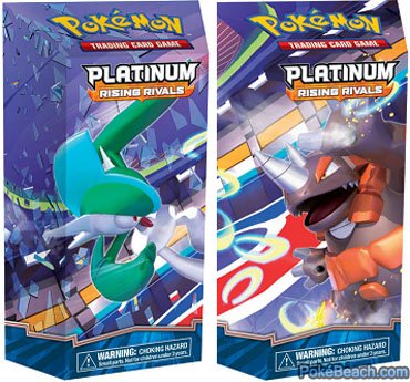 9781604380583: Pokemon Tcg Platinum Rising Rivals Theme Deck