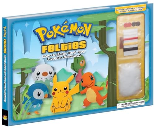 9781604381771: Pokemon Felties: How to Make 16 of Your Favorite Pokemon