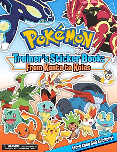 Stock image for Pokmon Trainer's Sticker Book: From Kanto to Kalos for sale by Orion Tech