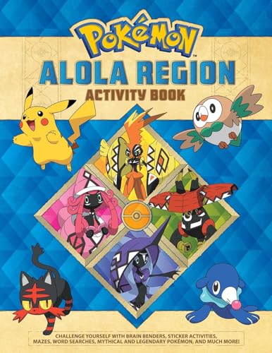 9781604381955: Pokemon Alola Region Activity Book