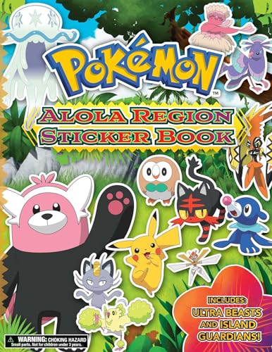 Beispielbild fr Pokémon Alola Region Sticker Book zum Verkauf von Reliant Bookstore