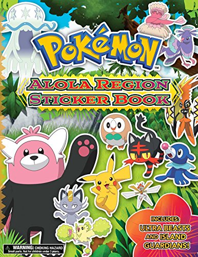 Stock image for Pokémon Alola Region Sticker Book for sale by Reliant Bookstore