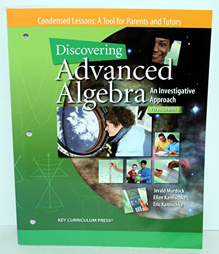Imagen de archivo de Discovering Advanced Algebra, An Investigative a la venta por BooksRun