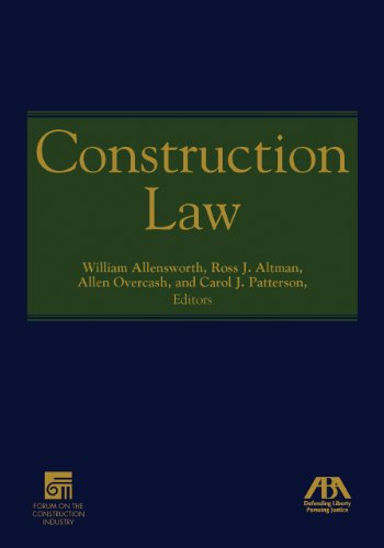 Stock image for Construction Law for sale by HPB-Red