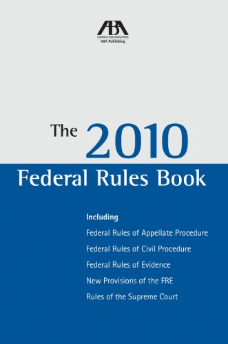 The 2010 Federal Rules Book (9781604427448) by United States Government