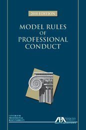 Imagen de archivo de Model Rules of Professional Responsibility 2010 a la venta por ThriftBooks-Dallas