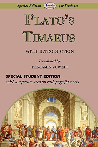 Timaeus (Special Edition for Students) (9781604508222) by Plato