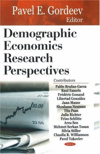 9781604560541: Demographic Economics Research Perspectives