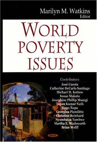 Imagen de archivo de World Poverty Issues a la venta por PBShop.store US