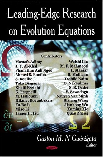 Imagen de archivo de Leading-Edge Research on Evolution Equations a la venta por PBShop.store US