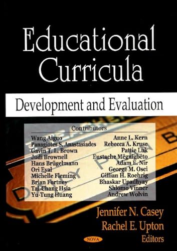 Educational Curricula - Jennifer N Casey, Rachel E Upton