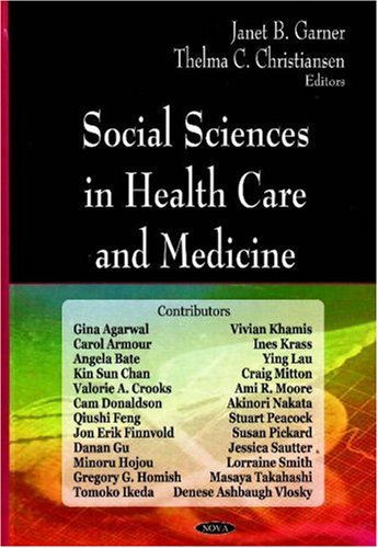 Beispielbild fr Social Sciences in Health Care and Medicine zum Verkauf von Orbiting Books