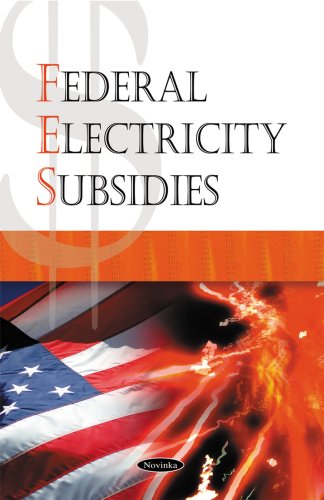 Imagen de archivo de Federal Electricity Subsidies a la venta por WorldofBooks