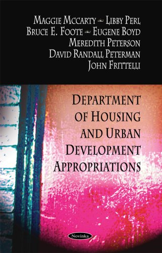 Stock image for Department of Housing and Urban Development Appropriations for sale by PBShop.store US