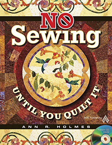 No Sewing Until You Quilt It (9781604600216) by Holmes