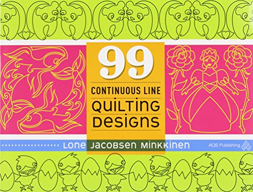 Beispielbild fr 99 Continuous Line Quilting Designs zum Verkauf von SecondSale