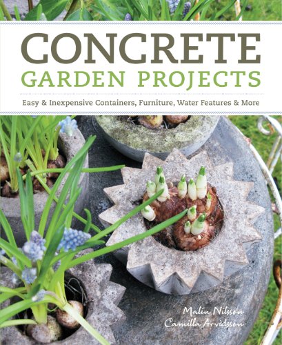 Beispielbild fr Concrete Garden Projects : Easy and Inexpensive Containers, Furniture, Water Features and More zum Verkauf von Better World Books