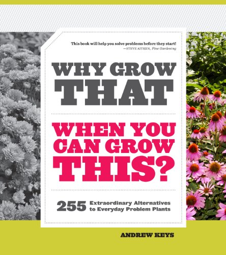 Beispielbild fr Why Grow That When You Can Grow This? : 255 Extraordinary Alternatives to Everyday Problem Plants zum Verkauf von Better World Books