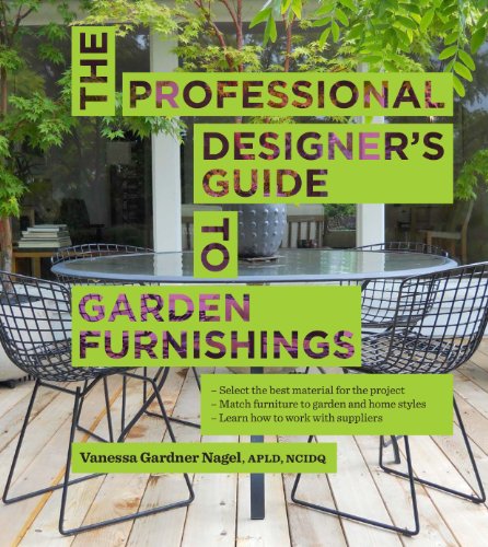 Stock image for The Professional Designer's Guide to Garden Furnishings for sale by Books of the Smoky Mountains