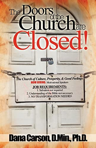 Stock image for The Doors of the Church Are Closed for sale by SecondSale