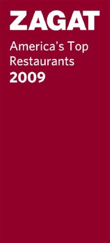 Stock image for Zagat 2009 America's Top Restaurants for sale by Ergodebooks