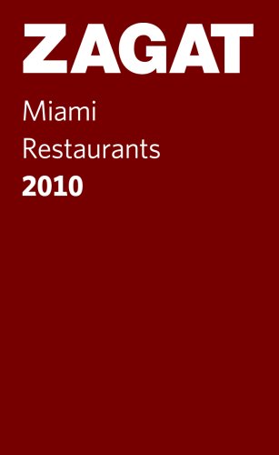 ZagatSurvey 2010 Miami Beach Restaurants Pocket Guide (Zagat Miami Beach Restaurants) (9781604781878) by [???]