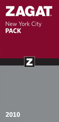 Imagen de archivo de Zagat 2010 New York City Pack (Zagat New York City Pack) a la venta por Kennys Bookstore