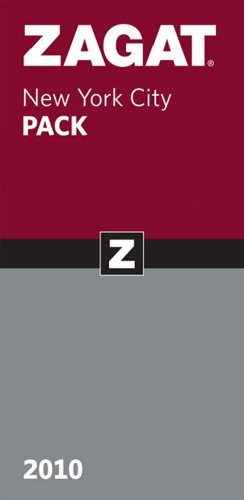Stock image for Zagat 2010 New York City Pack (Zagat New York City Pack) for sale by Kennys Bookstore