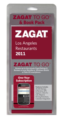 Zagat 2011 Los Angeles Zagat To Go & Book Pack (Zagat to Go Packs) - zagat