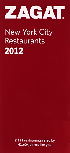 Beispielbild fr 2012 New York City Restaurants zum Verkauf von Better World Books