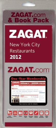 2012 New York City Restaurants Zagat.com & Book Pack (9781604784251) by Zagat Survey