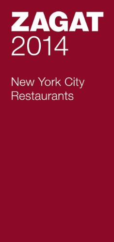 9781604785739: Zagat 2014 New York City Restaurants [Lingua Inglese]