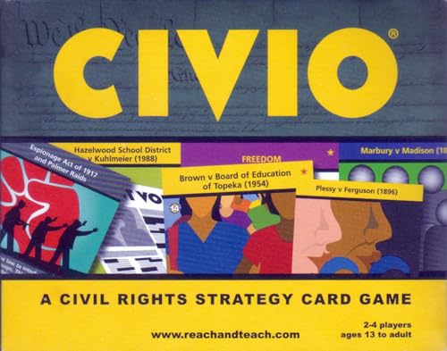 Stock image for CIVIO: A Civil Rights Strategy Card Game (Reach and Teach) for sale by HPB-Emerald
