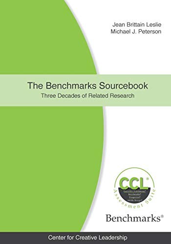 Stock image for The Benchmarks Sourcebook : Three Decades of Related Research for sale by Better World Books