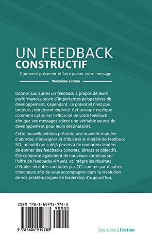 9781604919783: Feedback That Works: How to Build and Deliver Your Message, Second Edition (French) (French Edition)