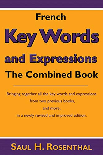 Beispielbild fr French Key Words and Expressions: The Combined Book zum Verkauf von SecondSale