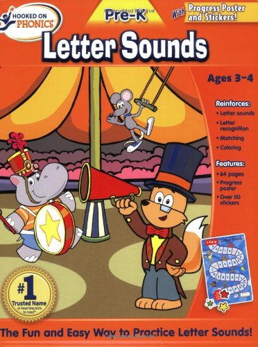 9781604991215: Hooked on Phonics Letter Sounds Pre-K