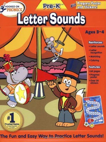Stock image for Hooked on Phonics Pre-K Letter Sounds Workbook for sale by SecondSale