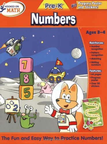 Beispielbild fr Hooked on Math Pre-K Numbers Workbook zum Verkauf von Irish Booksellers