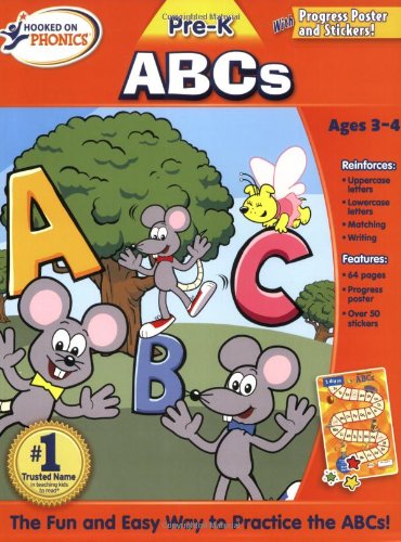 Beispielbild fr Hooked on Phonics Pre-K ABCs Workbook zum Verkauf von -OnTimeBooks-