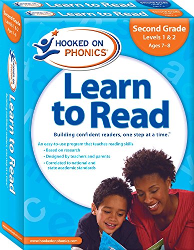 Hooked on Phonics Learn to Read - Second Grade: Levels 1&2 Complete (Ages 7-8)