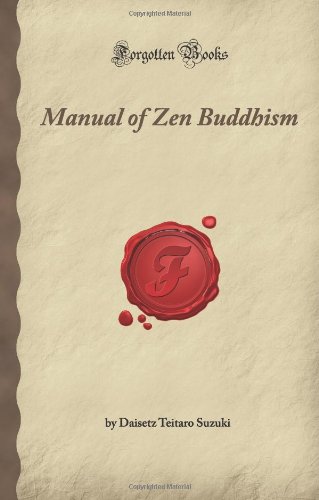 9781605061313: Manual of Zen Buddhism (Forgotten Books)