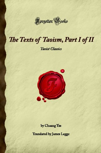 Stock image for The Texts of Taoism, Part I of II: Taoist Classics (Forgotten Books) for sale by Revaluation Books